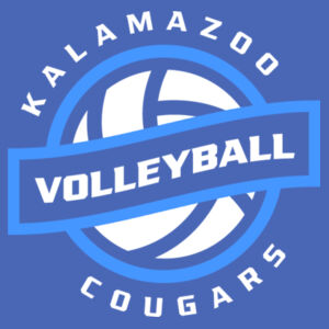 Youth Tri-Blend T-Shirt - Volleyball Design