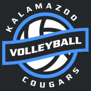 District Fleece Hoodie (Name Option) Volleyball Design