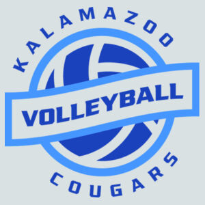 District Fleece Hoodie (Name Option) Volleyball Design