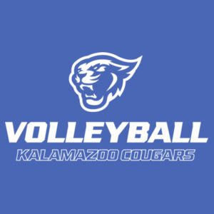 District Tri-Blend T-Shirt - Volleyball Design
