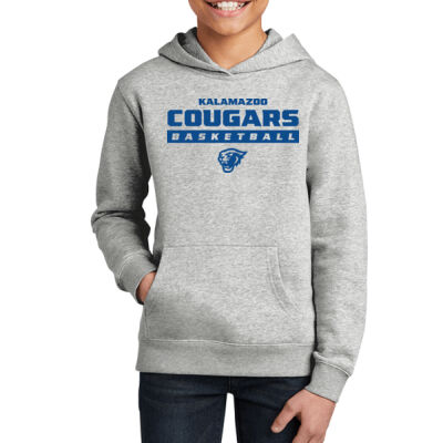 Youth District Hoodie (name option) -Basketball Thumbnail