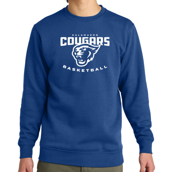 District Crewneck Sweatshirt (name option) - Basketball Thumbnail