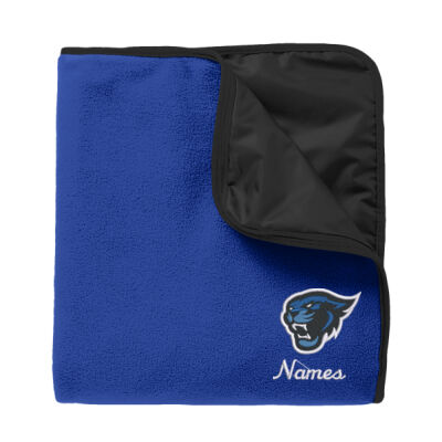 Fleece and Poly Travel Blanket  Thumbnail